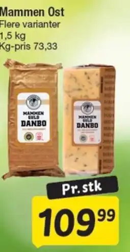 Fakta Tyskland Mammen Ost Flere varianter tilbud
