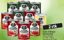 Fakta Tyskland Taste of Nature Dåsemarked tilbud