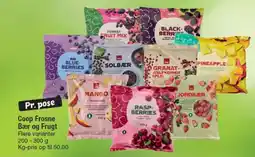Fakta Tyskland Coop Frosne Bær og Frugt tilbud