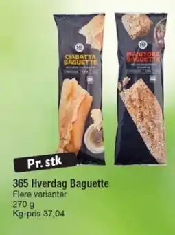 Fakta Tyskland 365 Hverdag Baguette tilbud