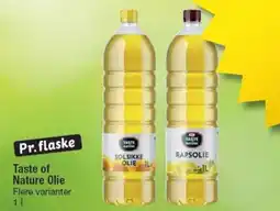 Fakta Tyskland Taste of Nature Olie tilbud