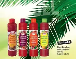 Fakta Tyskland Hela Ketchup tilbud