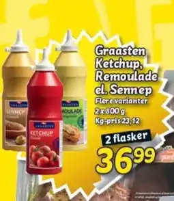 Fakta Tyskland Graasten Ketchup, Remoulade tilbud