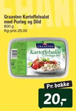 Fakta Tyskland Graasten Kartoffelsalat med Purløg og Dild tilbud