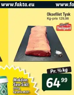 Fakta Tyskland Oksefilet Tysk tilbud