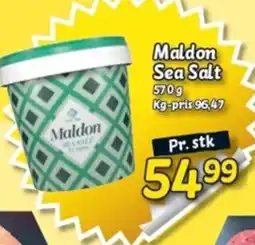 Fakta Tyskland Maldon Sea Salt tilbud