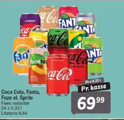 Fakta Tyskland Coca Cola, Fanta, Fuze el. Sprite tilbud