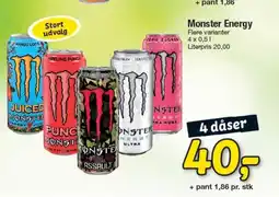 Fakta Tyskland Monster Energy tilbud
