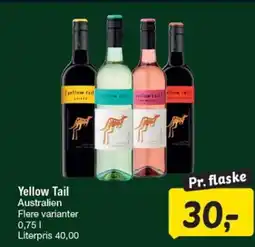 Fakta Tyskland Yellow Tail Australien Flere varianter tilbud