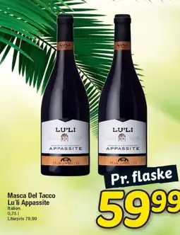 Fakta Tyskland Masca Del Tacco Lu'li Appassite tilbud