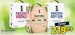 Fakta Tyskland No. 1 Vodka, Gin el. Rom tilbud