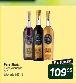 Fakta Tyskland Pure Shots tilbud