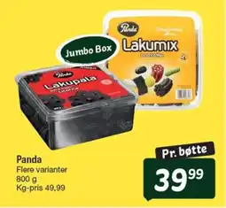 Fakta Tyskland Panda tilbud