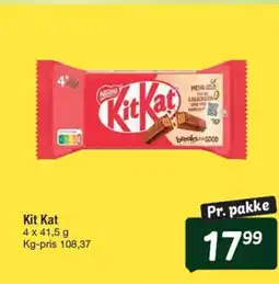 Fakta Tyskland Kit Kat tilbud