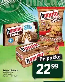 Fakta Tyskland Ferrero Hanuta tilbud