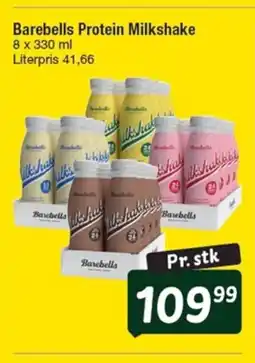 Fakta Tyskland Barebells Protein Milkshake tilbud