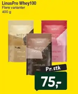 Fakta Tyskland LinusPro Whey100 tilbud