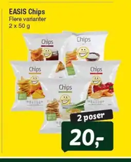 Fakta Tyskland EASIS Chips Flere varianter tilbud