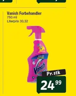Fakta Tyskland Vanish Forbehandler tilbud