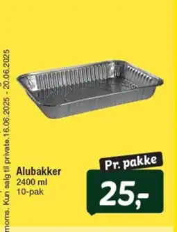 Fakta Tyskland Alubakker tilbud