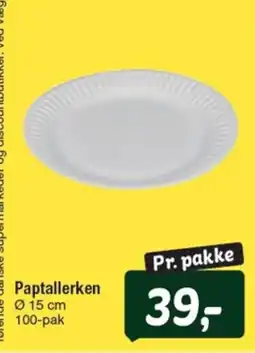 Fakta Tyskland Paptallerken tilbud