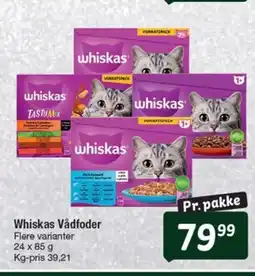 Fakta Tyskland Whiskas Vådfoder tilbud