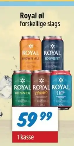 zur Krone Royal øl forskellige slags tilbud