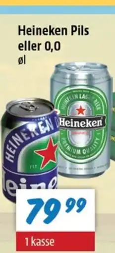 zur Krone Heineken Pils eller 0,0 tilbud