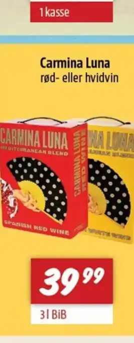 zur Krone Carmina Luna rød- eller hvidvin tilbud