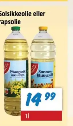 zur Krone Solsikkeolie eller rapsolie tilbud