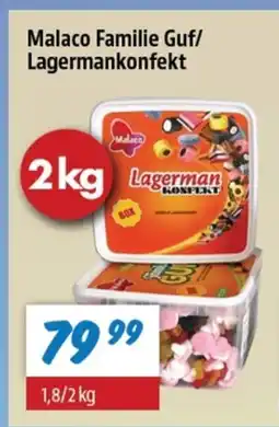 zur Krone Malaco Familie Guf/ Lagermankonfekt tilbud