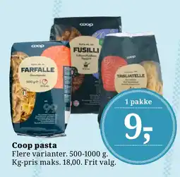 LokalBrugsen Coop pasta tilbud