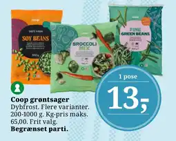 LokalBrugsen Coop grøntsager tilbud