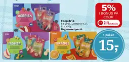 LokalBrugsen Coop drik tilbud