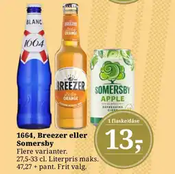LokalBrugsen 1664, Breezer eller Somersby tilbud