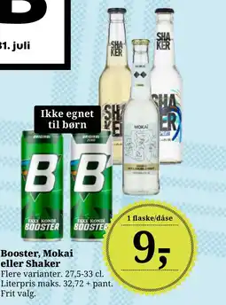 LokalBrugsen Booster, Mokai eller Shaker tilbud