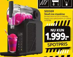 Din Isenkræmmer SEEGER Slush ice maskine tilbud
