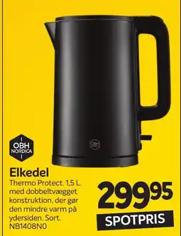 Din Isenkræmmer Elkedel tilbud