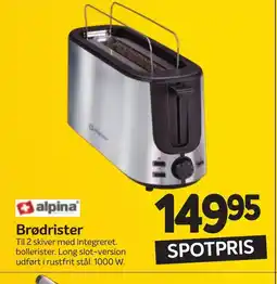 Din Isenkræmmer Brødrister tilbud