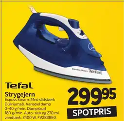 Din Isenkræmmer Tefal Strygejern tilbud