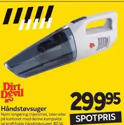 Din Isenkræmmer Håndstøvsuger tilbud