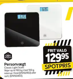 Din Isenkræmmer Personvægt tilbud