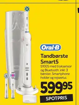 Din Isenkræmmer Oral-B Tandbørste Smart5 tilbud
