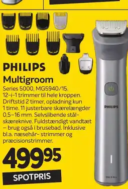 Din Isenkræmmer PHILIPS Multigroom tilbud