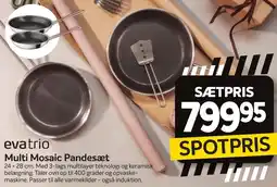 Din Isenkræmmer Evatrio multi mosaic pandesæt tilbud