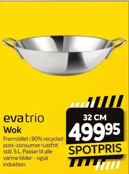 Din Isenkræmmer Evatrio wok tilbud