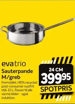 Din Isenkræmmer Evatrio sauterpande tilbud
