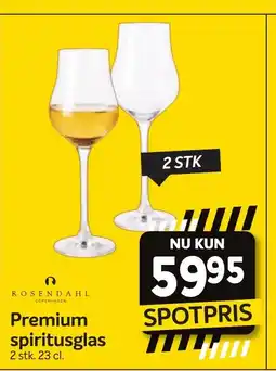 Din Isenkræmmer Premium spiritusglas tilbud