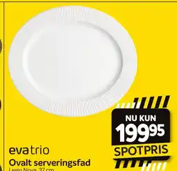 Din Isenkræmmer Evatrio ovalt serveringsfad tilbud