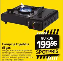 Din Isenkræmmer Camping kogeblus til gas tilbud